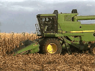 Corn combine image